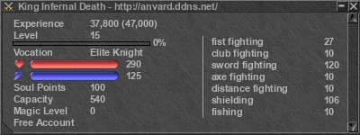 Signature for player King Infernal Death